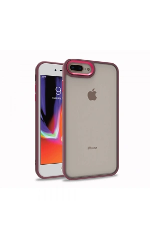 Apple iPhone 8 Plus Kılıf Zore Flora Kapak