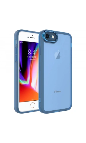 Apple iPhone SE 2020 Kılıf Kamera Korumalı Transparan Zore Post Kapak