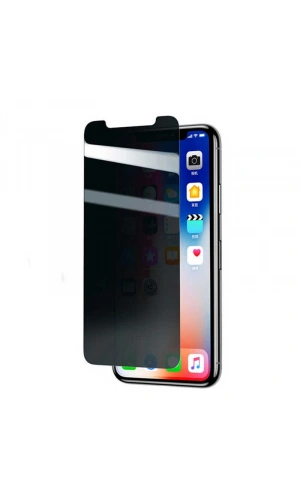 Apple iPhone XR 6.1 ​​​​​​​​​​​​Zore Rika Premium Privacy Temperli Cam Ekran Koruyucu