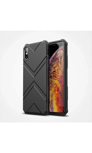 Apple iPhone XS Max 6.5 Kılıf Zore Hank Silikon