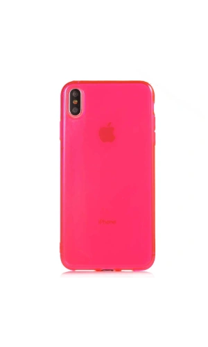 Apple iPhone XS Max 6.5 Kılıf Zore Mun Silikon