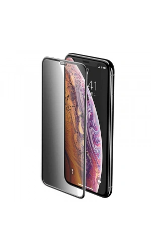 Apple iPhone XS Max 6.5 Zore Anti-Dust Privacy Temperli Ekran Koruyucu