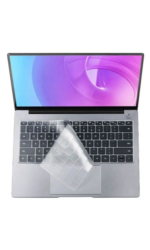 Apple Macbook 12 Retina Zore Klavye Koruyucu Transparan Buzlu Silikon Ped