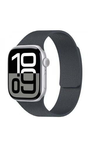 Apple Watch 10 42mm Zore KRD-136 Kabartma Desenli Silikon Kordon