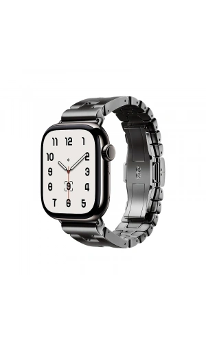 Apple Watch 10 46mm Zore KRD-125 Metal Kordon Strap Kayış