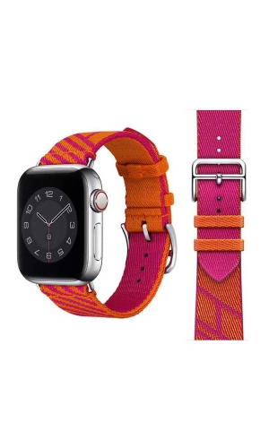 Apple Watch 38mm KRD-51 Hasır Kordon