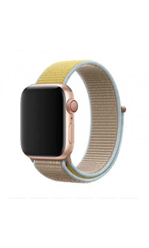 Apple Watch 38mm Zore KRD-03 Hasır Kordon