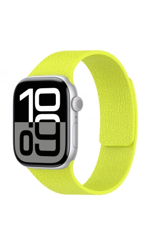 Apple Watch 38mm Zore KRD-136 Kabartma Desenli Silikon Kordon