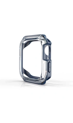 Apple Watch 38mm Zore Watch Gard 08 Sert PC + Silikon Koruyucu