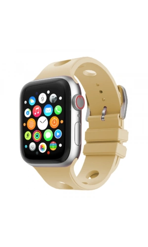 Apple Watch 40mm Delikli Tasarım Zore KRD-147 Silikon Kordon