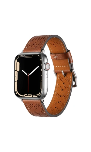 ​​​Apple Watch 40mm KRD-76 PU Deri Kordon Strap Kayış
