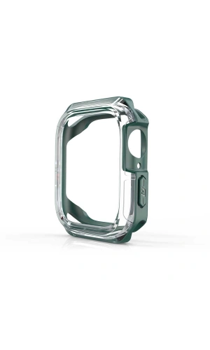 Apple Watch 40mm Zore Watch Gard 08 Sert PC + Silikon Koruyucu