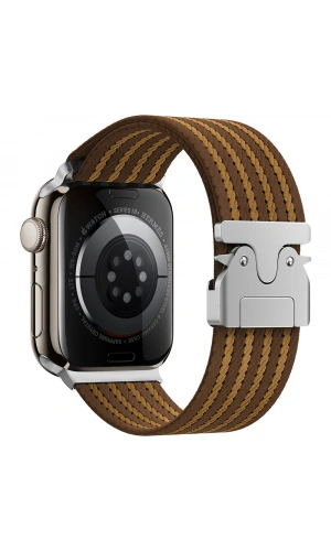 Apple Watch 42mm Zore KRD-133 Naylon Kumaş Hasır Örgülü Kordon