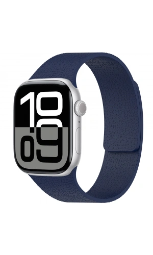 Apple Watch 42mm Zore KRD-136 Kabartma Desenli Silikon Kordon