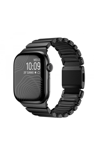 Apple Watch 42mm Zore KRD-149 Metal Silikon Kordon