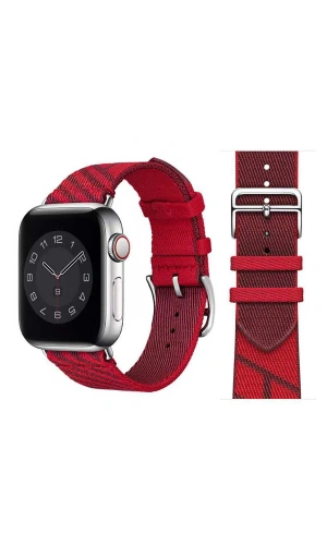 Apple Watch 44mm KRD-51 Hasır Kordon