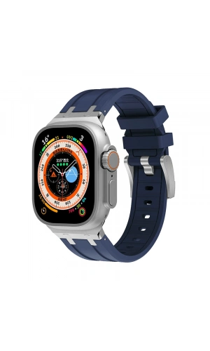 Apple Watch 44mm Zore KRD-89 Silikon Kordon