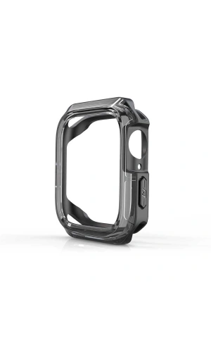 Apple Watch 44mm Zore Watch Gard 08 Sert PC + Silikon Koruyucu