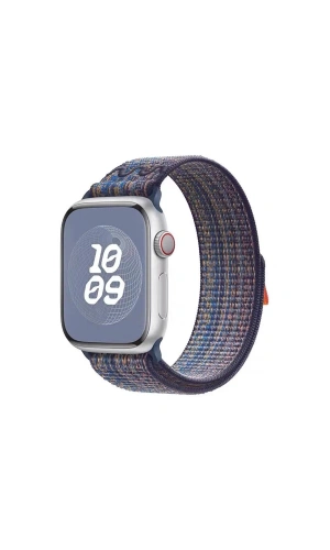 Apple Watch 7 41mm KRD-91 Hasır Kordon Strap Kayış
