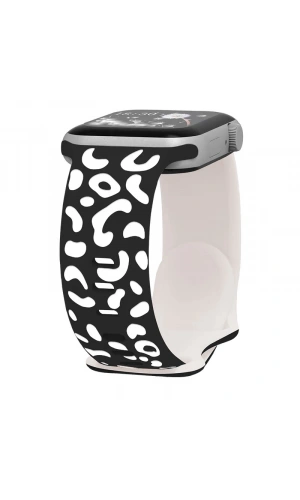 Apple Watch 7 45mm Zore KRD-140 Silikon Kordon Strap Kayış