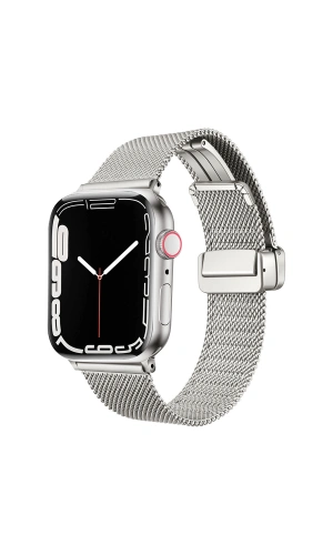 Apple Watch 7 45mm Zore KRD-85 Metal Kordon