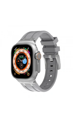 Apple Watch 7 45mm Zore KRD-89 Silikon Kordon