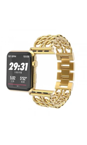 ​​​Apple Watch Ultra 49mm Kordon Cowboy Metal Strap Kayış
