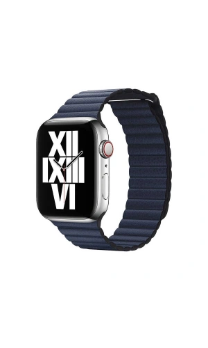 Apple Watch Ultra 49mm Kordon KRD-09 Deri Lop Strap Kayış