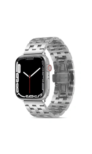 Apple Watch Ultra 49mm Kordon KRD-20 Metal Strap Kayış