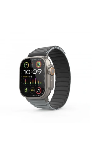 Apple Watch Ultra 49mm Zore KRD-122 Silikon Kordon Strap Kayış