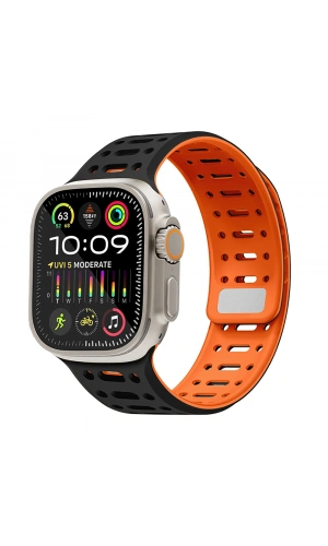 Apple Watch Ultra 49mm Zore KRD-124 Silikon Kordon Strap Kayış