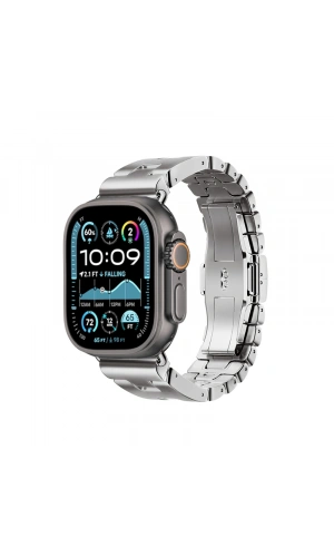 Apple Watch Ultra 49mm Zore KRD-125 Metal Kordon Strap Kayış