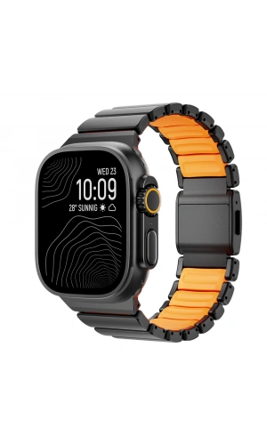Apple Watch Ultra 49mm Zore KRD-149 Metal Silikon Kordon