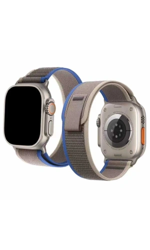 Apple Watch Ultra 49mm Zore KRD-77 Hasır Kordon