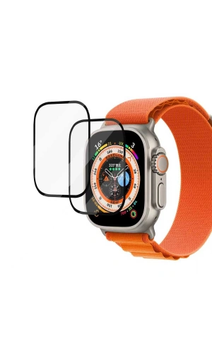 Apple Watch Ultra 49mm Zore PMMA - Cam Saat Ekran Koruyucu