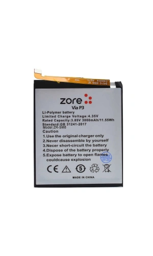 Casper Via P3 Zore Tam Orjinal Batarya
