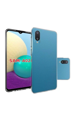 Galaxy A02 Kılıf Zore Süper Silikon Kapak
