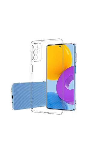 Galaxy A03S Kılıf Zore Kamera Korumalı Süper Silikon Kapak