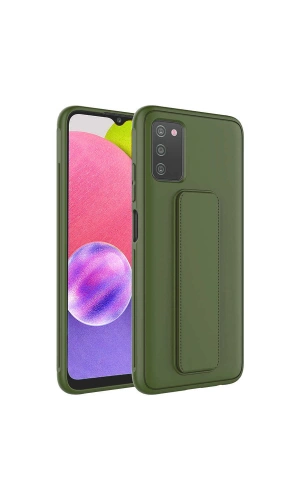 Galaxy A03S Kılıf Zore Qstand Kapak