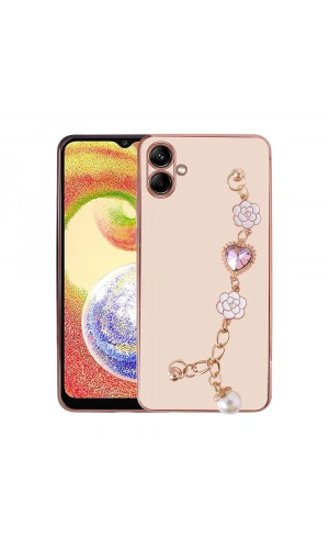 Galaxy A04 Kılıf El Tutamaçlı Kamera Korumalı Zore Taka Silikon Kapak