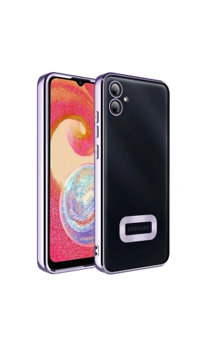 Galaxy A04E Kılıf Kamera Korumalı Logo Gösteren Zore Omega Kapak