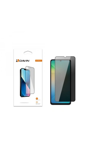 Galaxy A06 Davin 5D Privacy Cam Ekran Koruyucu