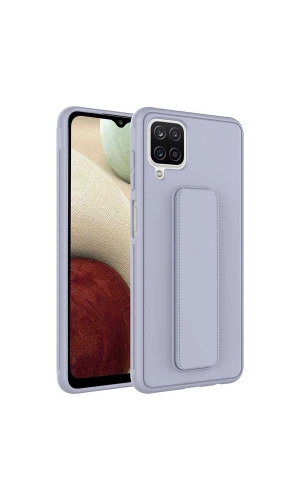 Galaxy A12 Kılıf Zore Qstand Kapak
