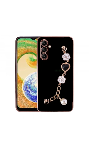 Galaxy A13 5G Kılıf El Tutamaçlı Kamera Korumalı Zore Taka Silikon Kapak