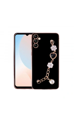 Galaxy A14 Kılıf El Tutamaçlı Kamera Korumalı Zore Taka Silikon Kapak