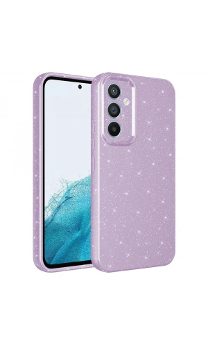 Galaxy A14 Kılıf Kamera Korumalı Simli Lüks Zore Koton Kapak