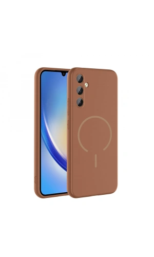 Galaxy A14 Kılıf M-safe Şarj Özellikli Zore Meta Kapak