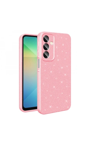 Galaxy A16 Kılıf Kamera Korumalı Simli Lüks Zore Koton Kapak