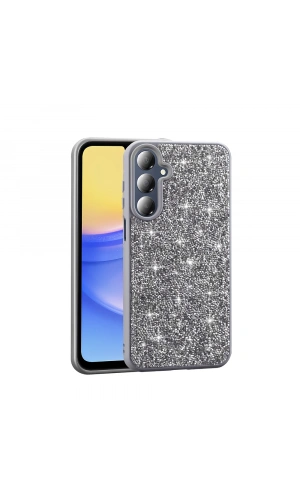 Galaxy A16 Kılıf Parlak Taşlı Tasarım Zore Pırlanta Kapak