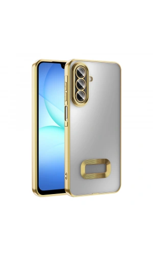 Galaxy A17 Kılıf Kamera Korumalı Logo Gösteren Zore Omega Kapak